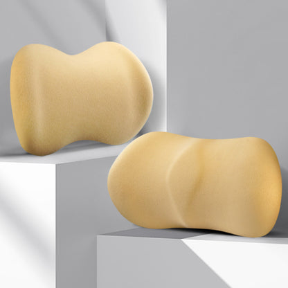 Almofada de Encosto de Cabeça e Apoio Lombar para Banco de Carro