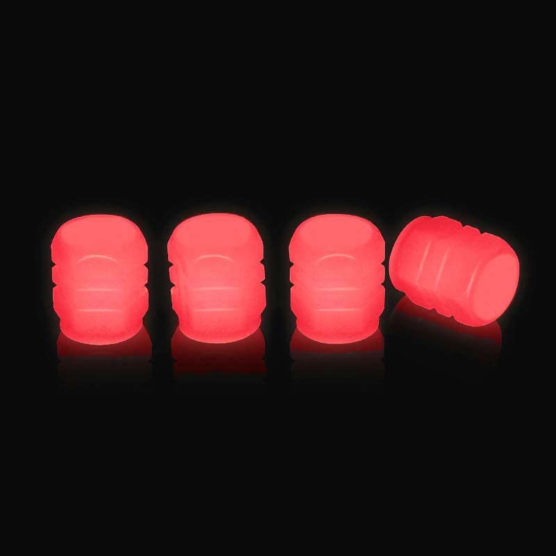 Fluorescent Valve Caps for Cars & Motorcycles